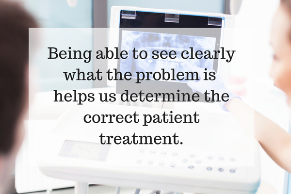 Cone beam dental radiography allows us to give correct patient treatment.