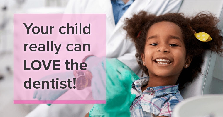 A young dental patient sitting in the dentist chair